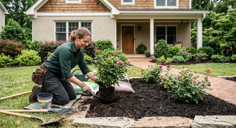 Boxwood Planting in Ventura County, CA